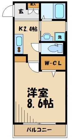 ジュバァンスの物件間取画像